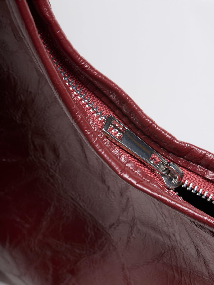 Scarlett Distressed Læder Tote