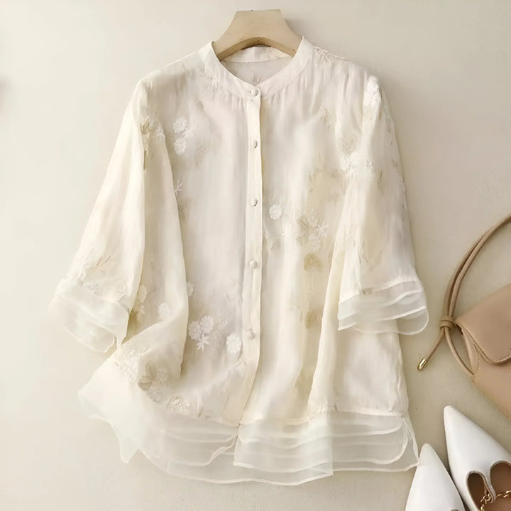 Emma – Lette og Elegante Bomuldsbluse