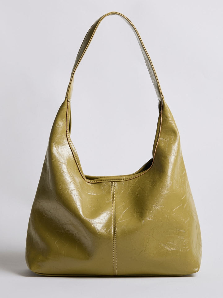 Scarlett Distressed Læder Tote