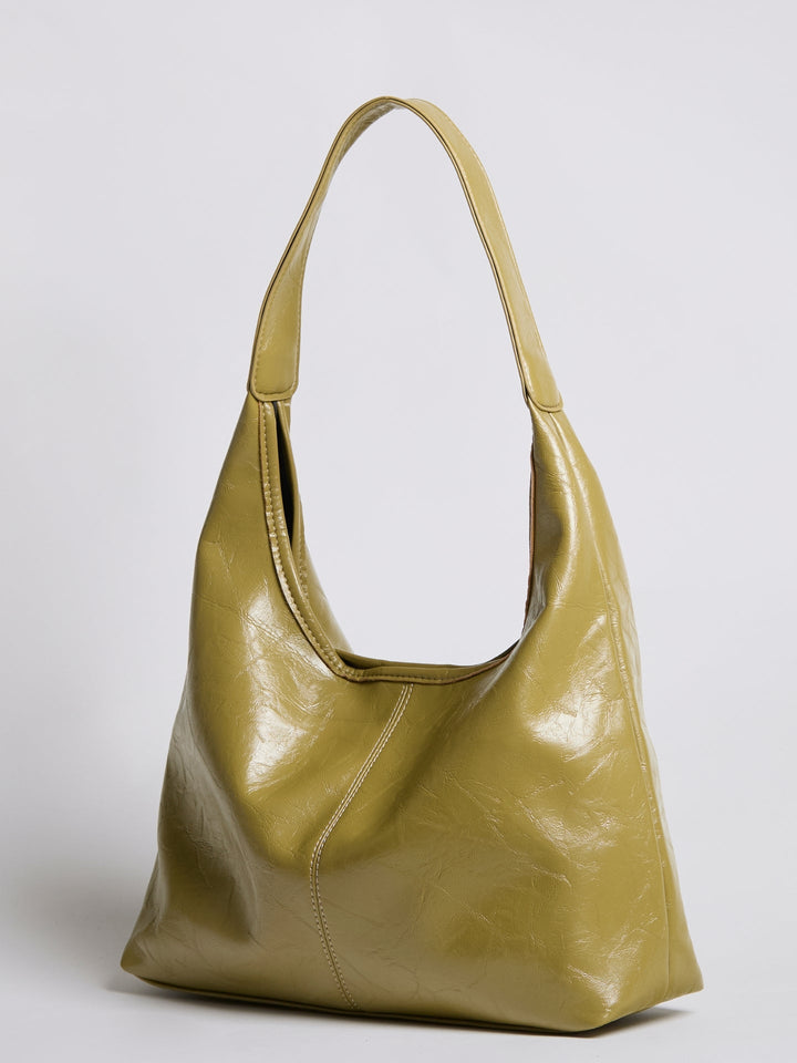 Scarlett Distressed Læder Tote