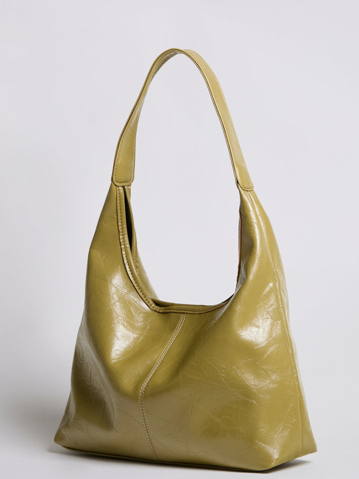 Scarlett Distressed Læder Tote
