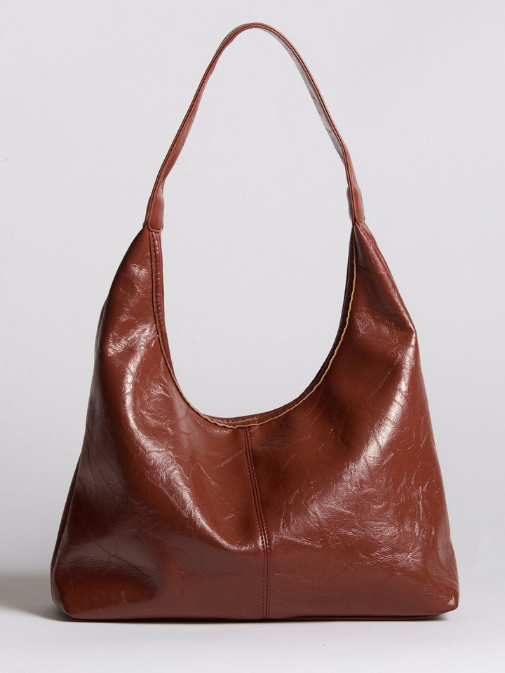 Scarlett Distressed Læder Tote