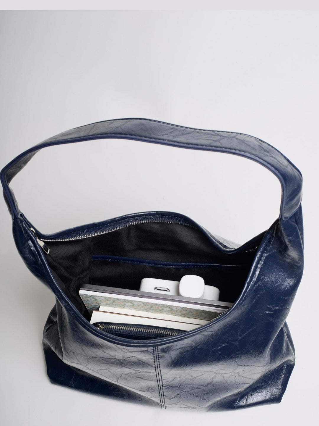 Scarlett Distressed Læder Tote