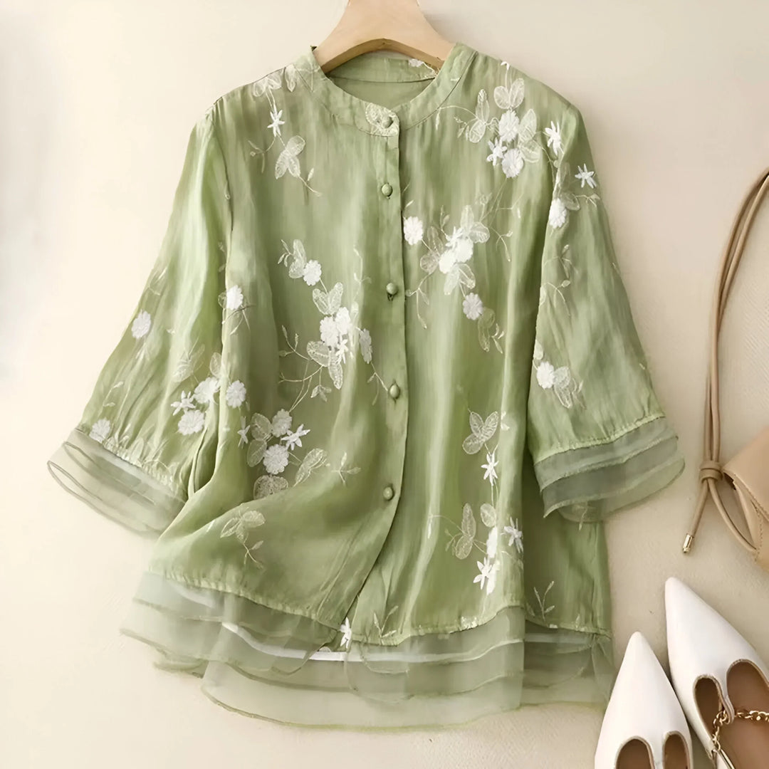 Emma – Lette og Elegante Bomuldsbluse
