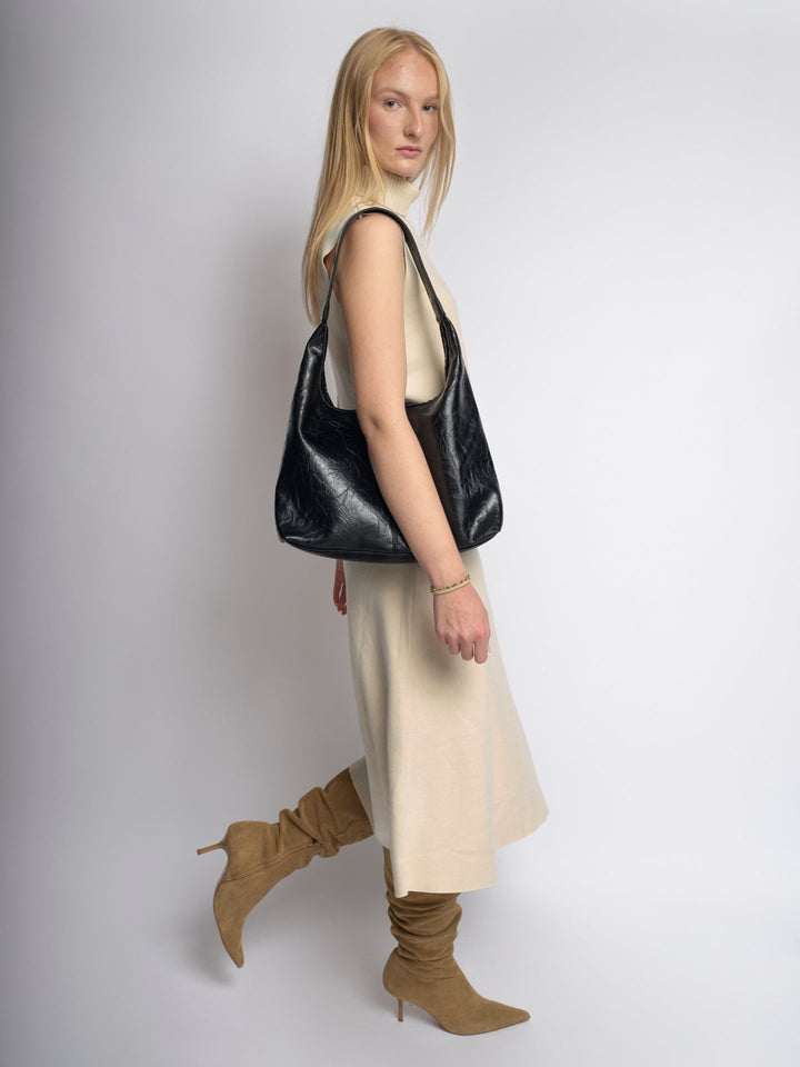 Scarlett Distressed Læder Tote