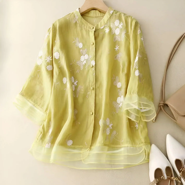 Emma – Lette og Elegante Bomuldsbluse