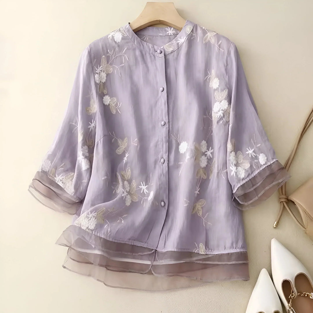 Emma – Lette og Elegante Bomuldsbluse