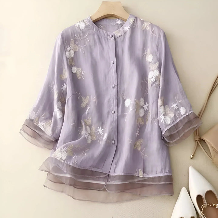 Emma – Lette og Elegante Bomuldsbluse