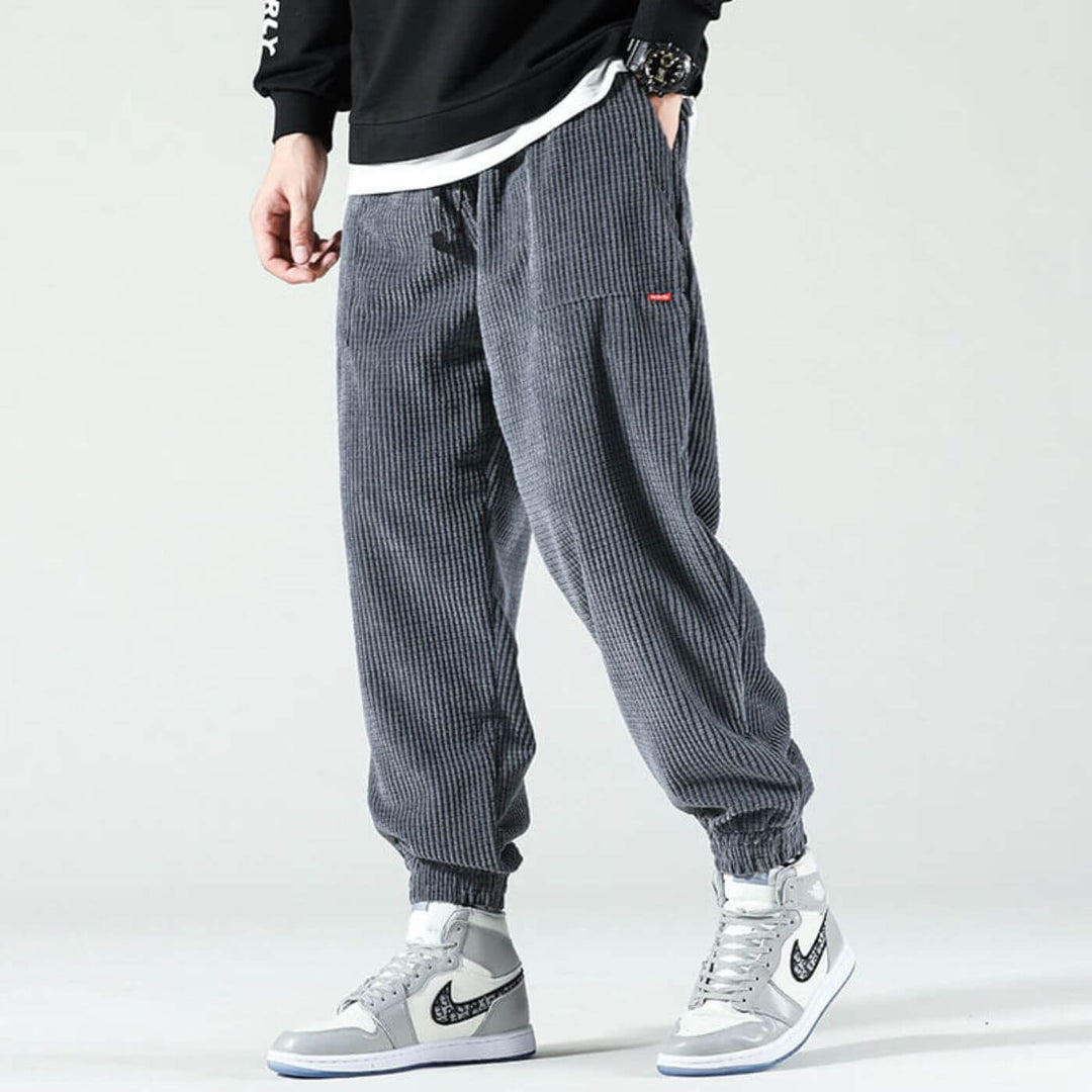 JENS | Joggingbukser i cord