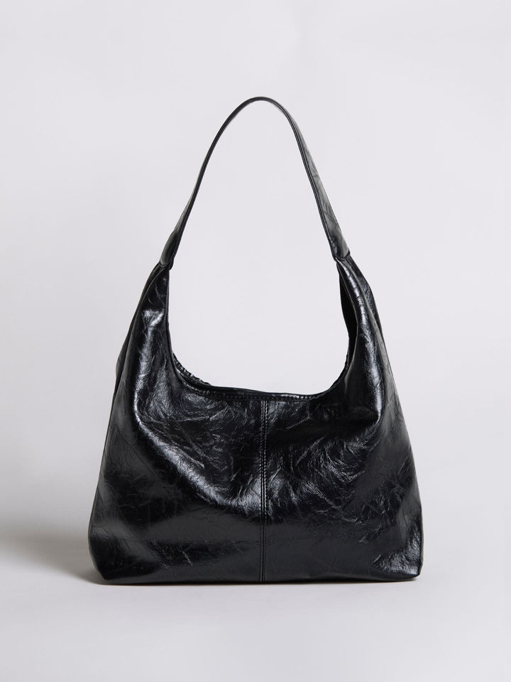 Scarlett Distressed Læder Tote