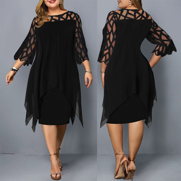 Abelone – Chik Oversize Midi-Kjole