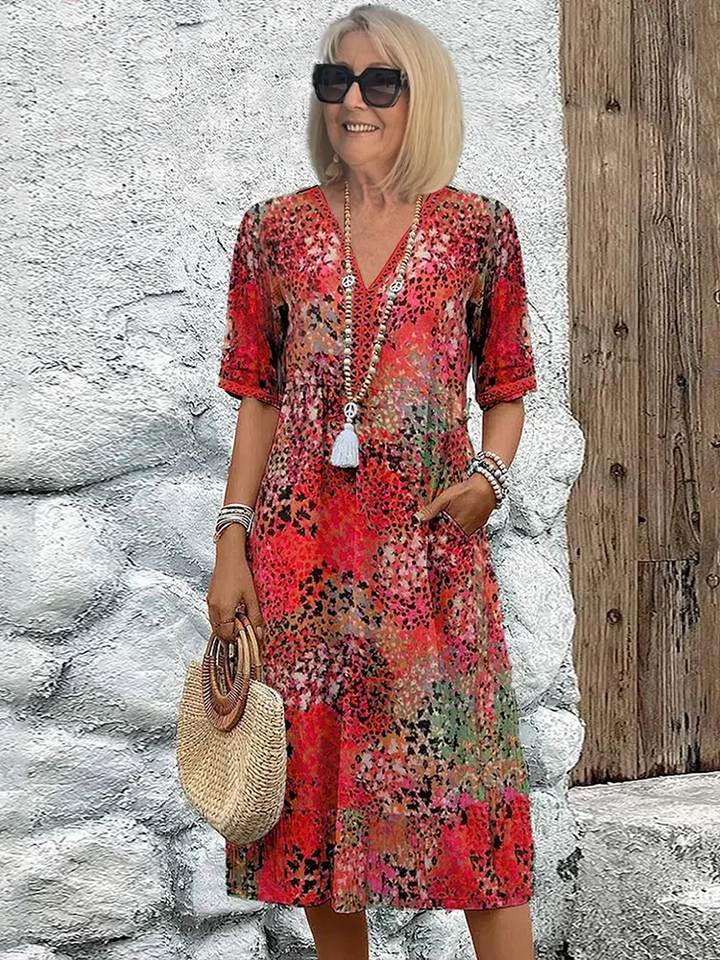 Harper | Lively Floral Dress