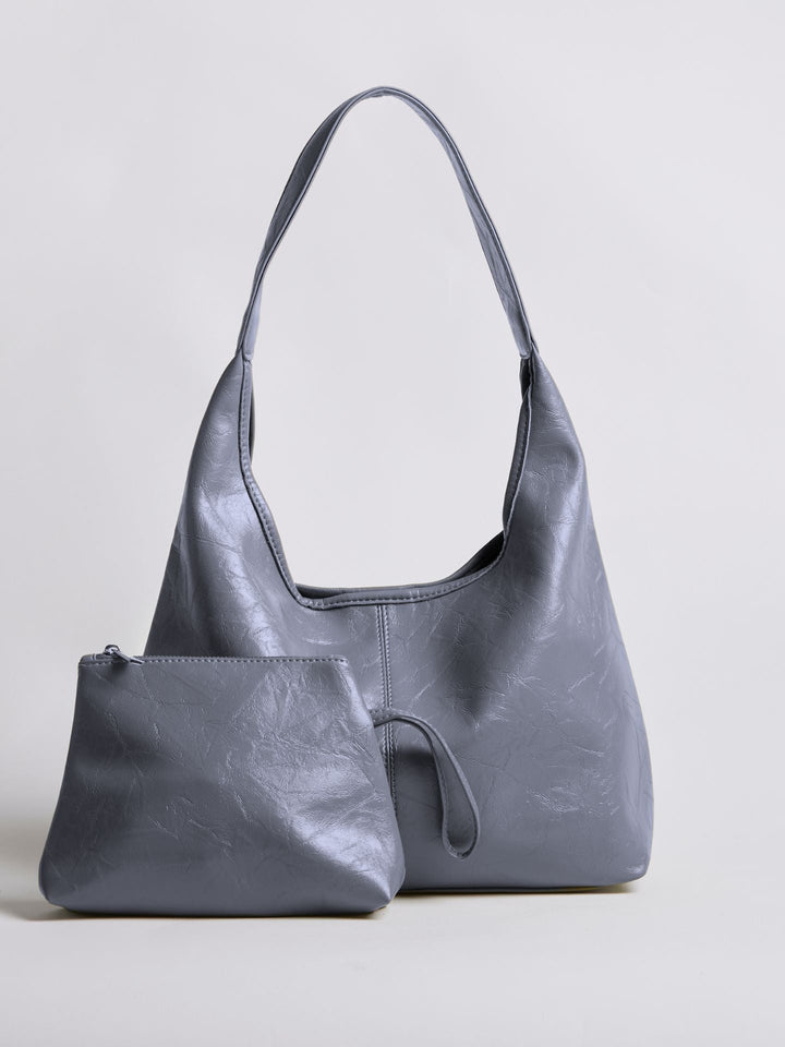 Scarlett Distressed Læder Tote