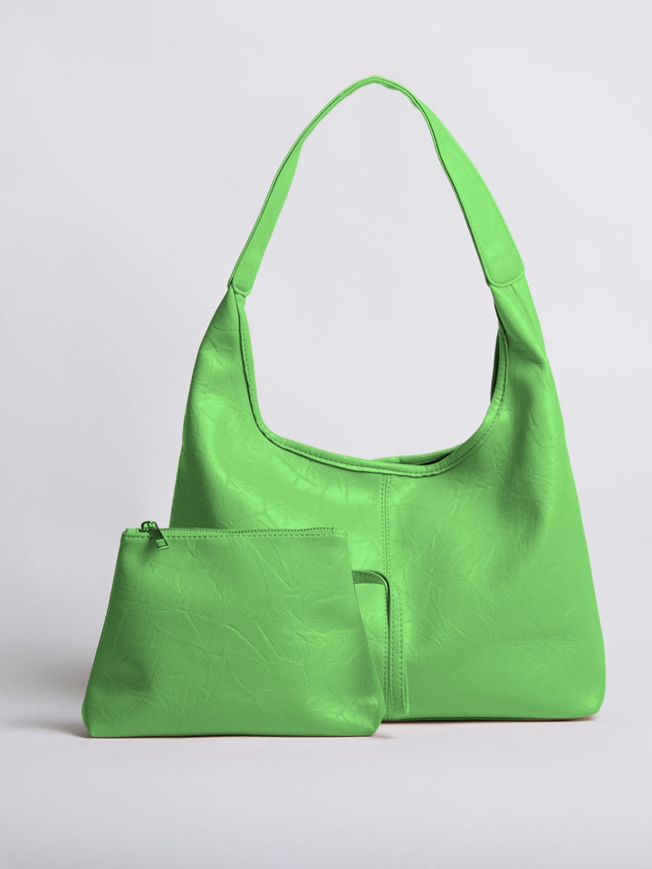 Scarlett Distressed Læder Tote