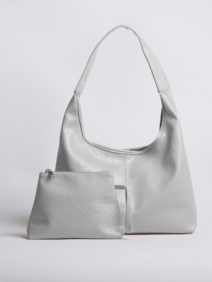 Scarlett Distressed Læder Tote